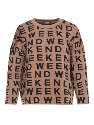 Жёлтый свитер WEEKEND MAX MARA: фото - Invogue